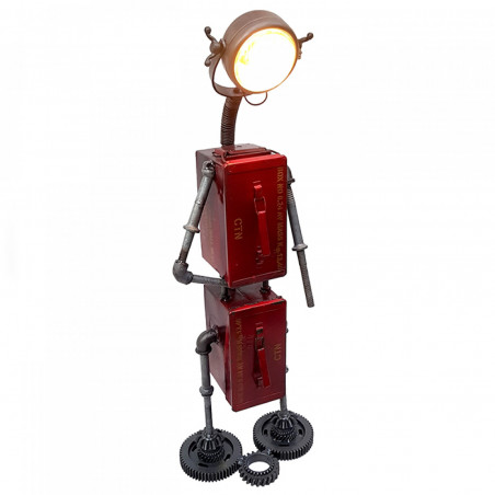 Casablanca Stehlampe Robot rot