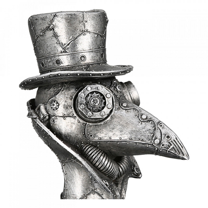 Casablanca Skulptur Steampunk Crow