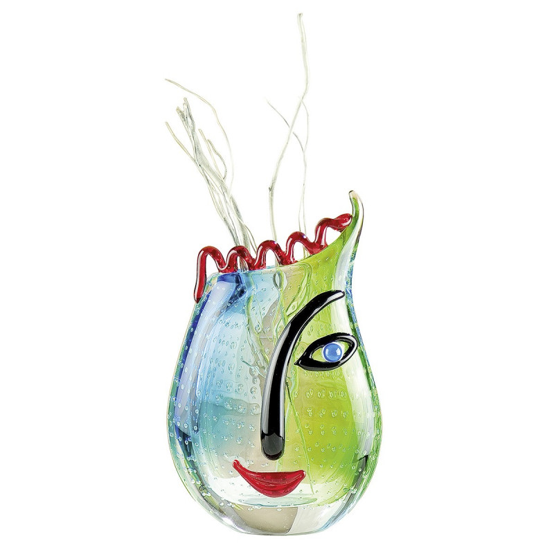 Gilde GlasArt Design Vase Vero