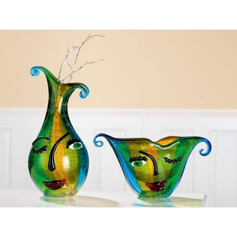 Gilde GlasArt Design Vase Twinkle