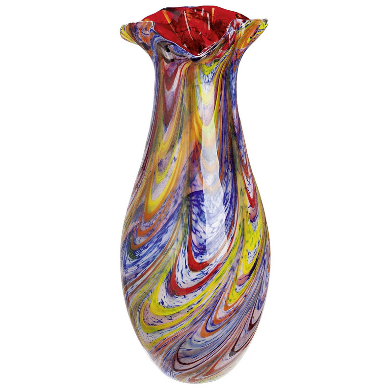 Gilde GlasArt Design Vase Colorista
