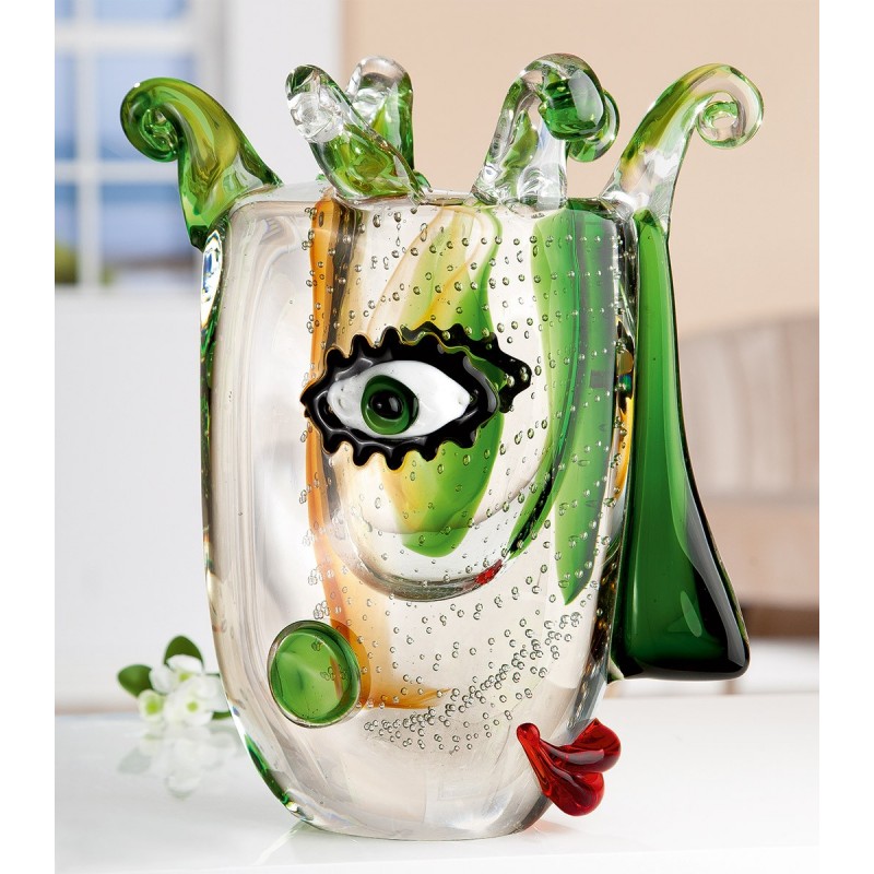 Gilde GlasArt Design Vase Visione
