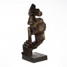 Casablanca Skulptur Silence bronzefarben