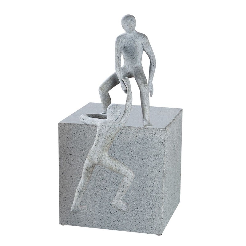 Gilde Skulptur helfende Hand betongrau