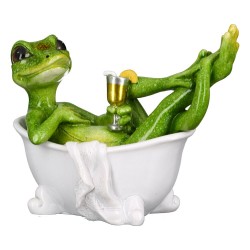Casablanca Figur Eidechse Lizard in Badewanne