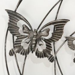 BOLTZE Metall Wandobjekt Schmetterlinge
