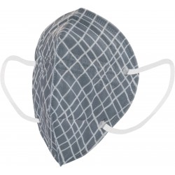TechniSat Technimask 2.0 FFP2 Maske Karo grau