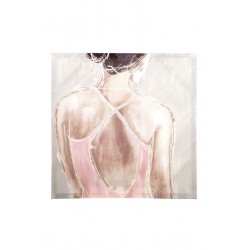 Gilde Bild Gemälde Ballerina 2 Stück 60x60 cm