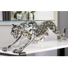 Casablanca Skulptur Gepard silberfarben XXl