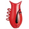 Gilde GlasArt Design Vase Red Vista