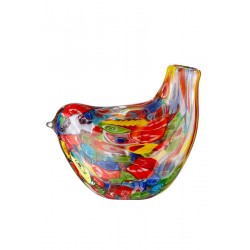 Gilde GlasArt Design Vase Bird