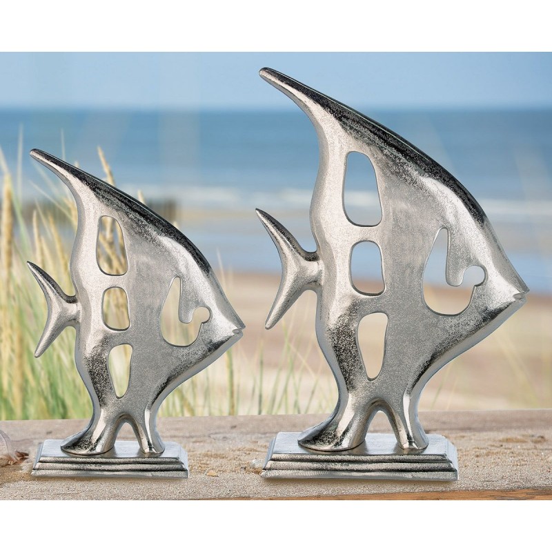 Casablanca Skulptur Fisch Aki Aluminium
