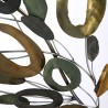 Gilde Metall Wandrelief Olive