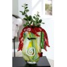 Gilde GlasArt Design Vase Curly