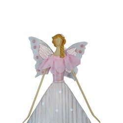 Gilde Metall Figur Elfe Papillon