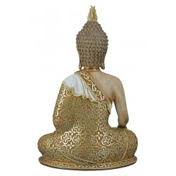 GILDE Poly Buddha Mangala braun gold