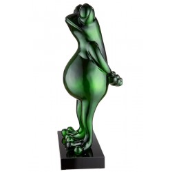 Casablanca Poly Skulptur Frosch Frog grün