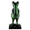 Casablanca Poly Skulptur Frosch Frog grün metallic
