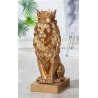 Casablanca Skulptur Löwe goldfarben