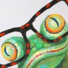 Gilde Bild Frogs mit Brille und Schmetterling 2 Stück - 6