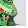 Gilde Bild Frogs mit Brille und Schmetterling 2 Stück - 7
