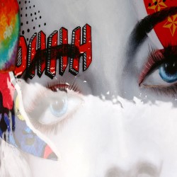 Casablanca Bild Street Art Girl mit Lippenstift - 8
