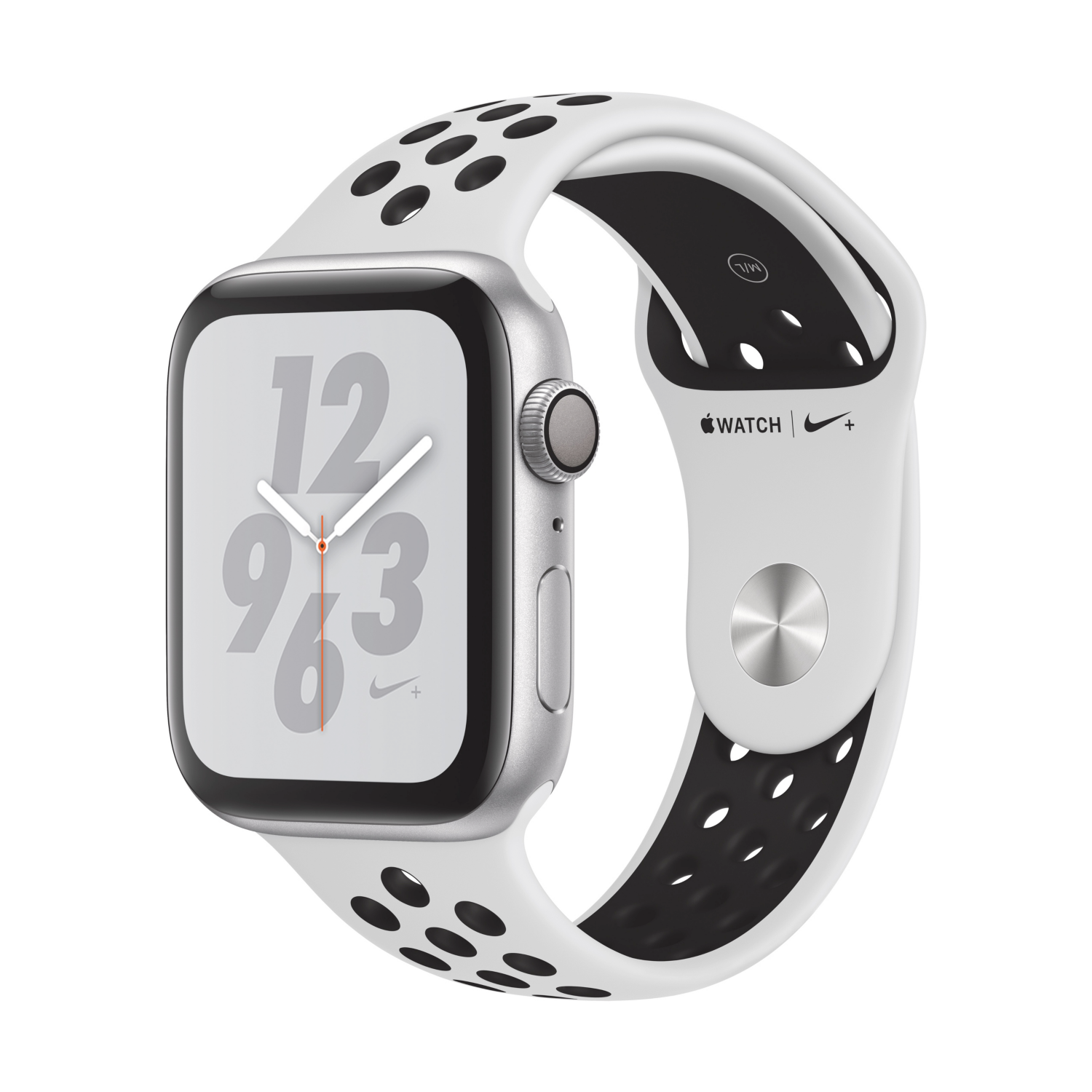 Apple Watch Nike+ GPS 44mm Aluminiumgehäuse Silber 